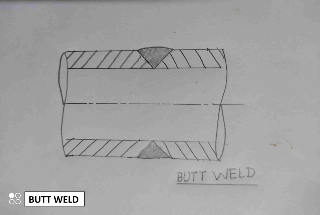 a butt weld
