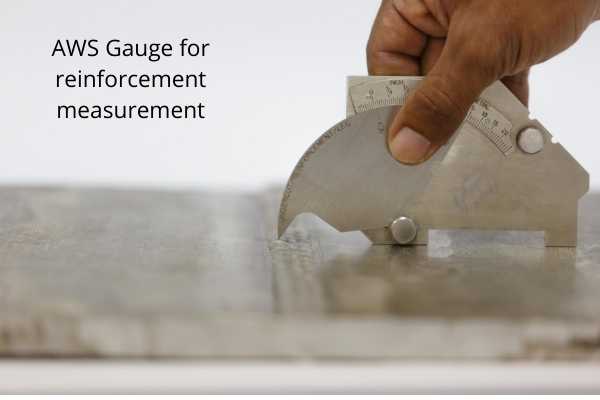 reinforcement measurement using a bridge cam gauge