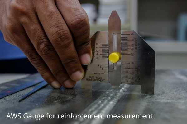 reinforcement measurement using a bridge cam gauge